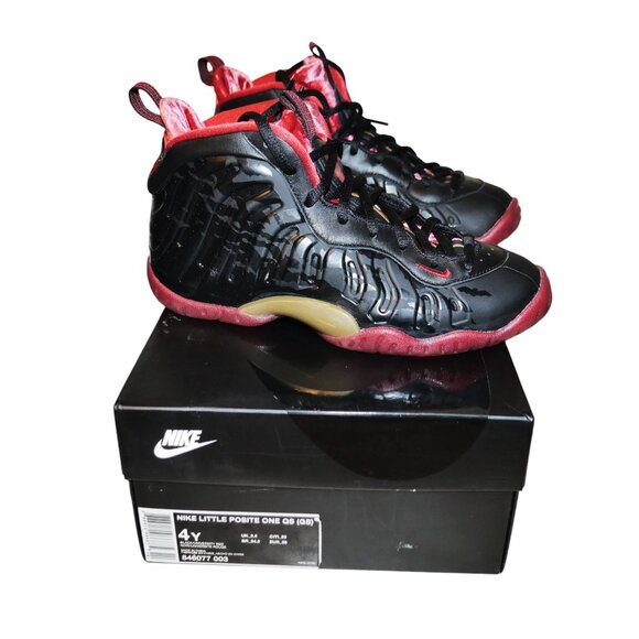 Nike Other - Nike Air Foamposite One GS Halloween Dracula Vampire Sneaker Size 4Y Women's 5.5